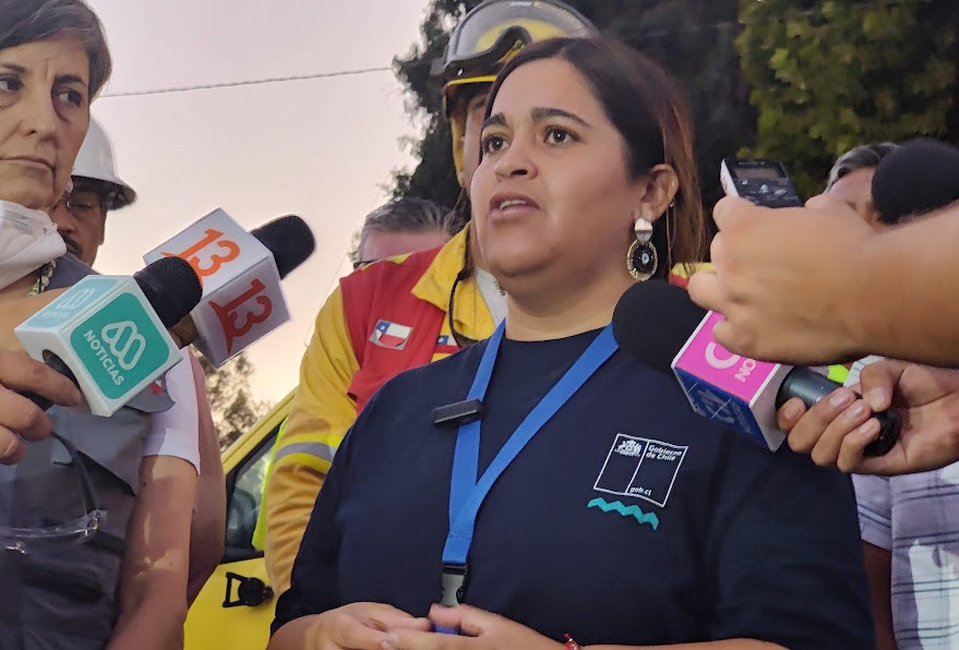 Delegada Stephanie Duarte presenta querella por incendio forestal que afectó a Peñaflor