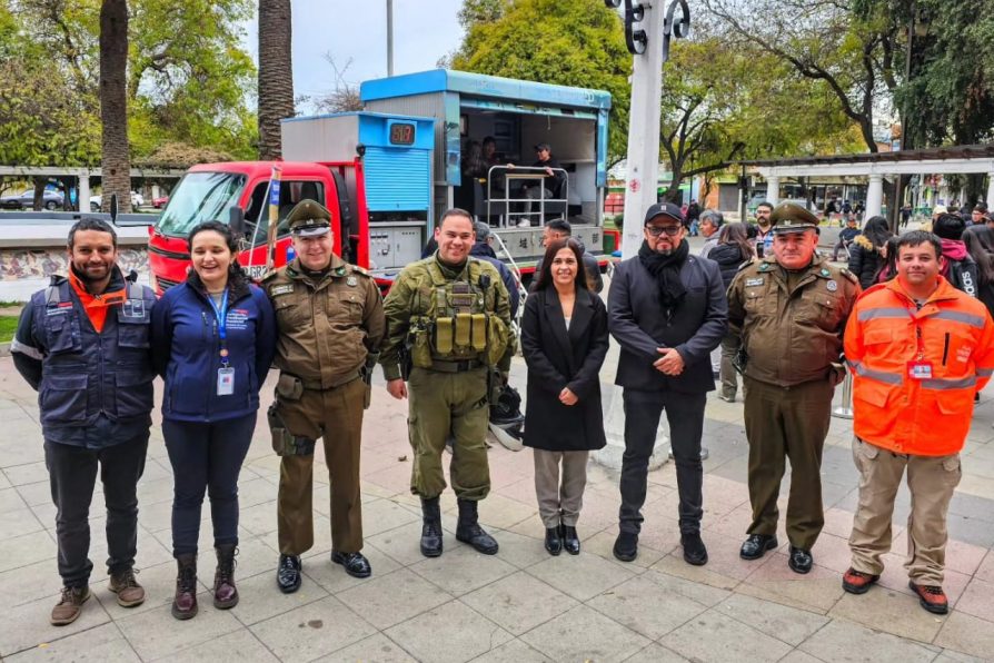 “Camión Sísmico” Visita Talagante y Prepara a la Comunidad para el Simulacro Regional de Sismo