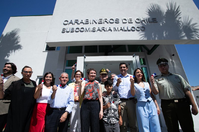 Inauguración de la Subcomisaría de Malloco refuerza la seguridad en Peñaflor