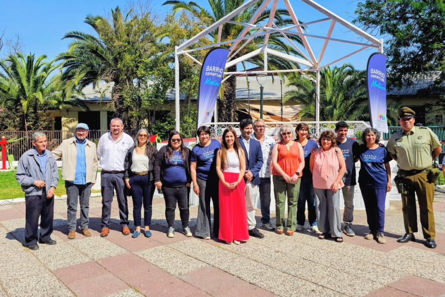 Lanzan Programa de Fortalecimiento de Barrios Comerciales en Malloco beneficiando a locatarios del sector