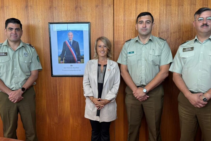 Delegada Presidencial de Talagante sostiene reuniones con PDI y Carabineros para abordar seguridad en la provincia