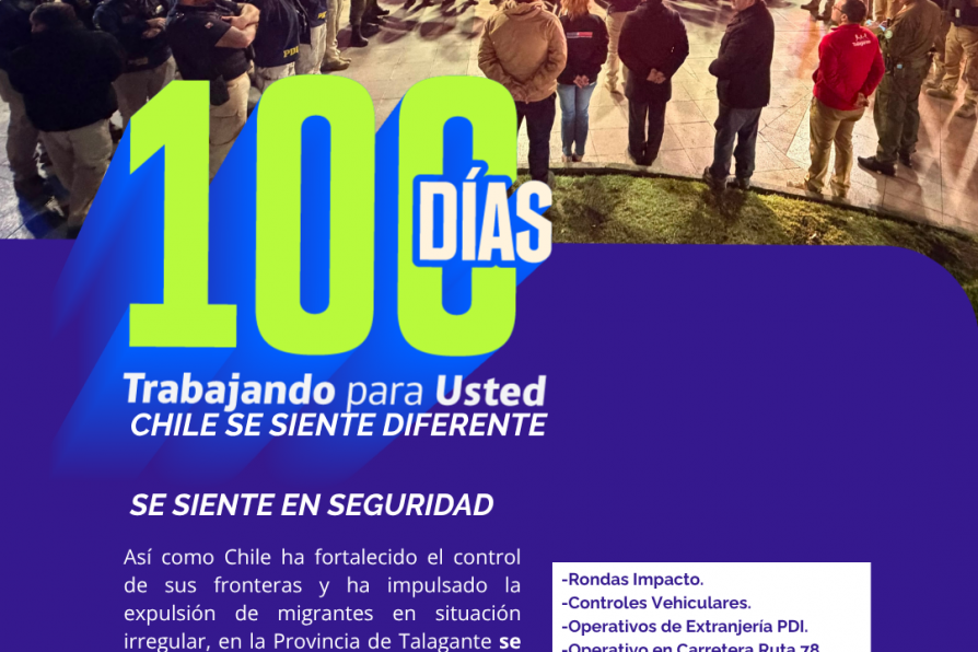 100 días de un nuevo Gobierno, 100 días de una nueva Delegación Presidencial Provincial
