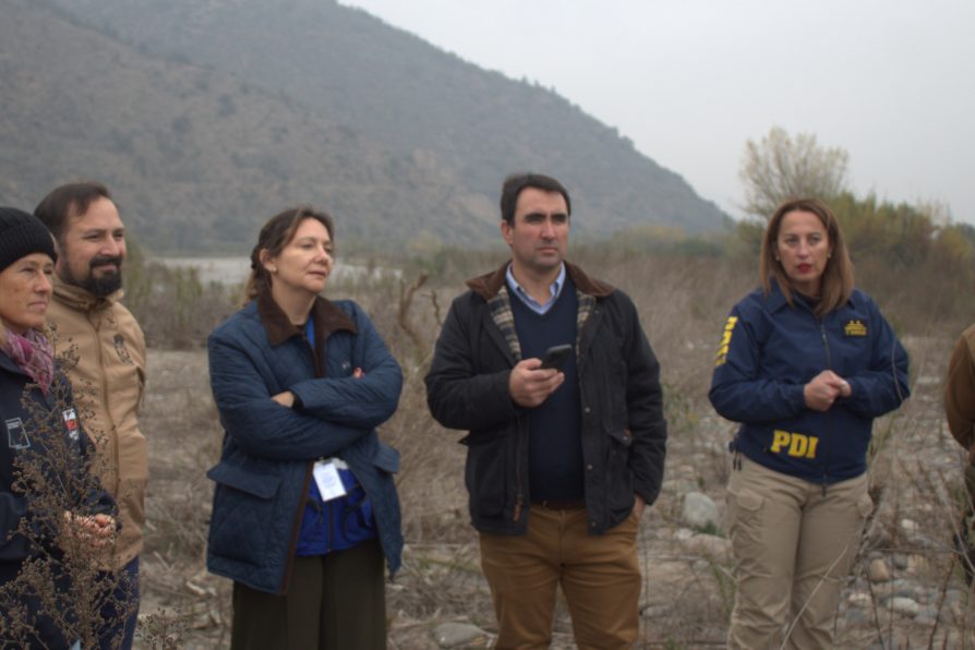 Delegada Presidencial Provincial lidera visita técnica preventiva en sector La Manresa de Talagante