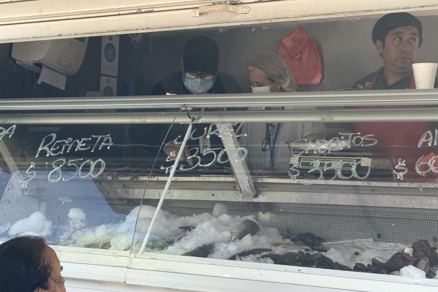 Autoridades realizan fiscalización a venta de pescados y mariscos en feria libre de Peñaflor