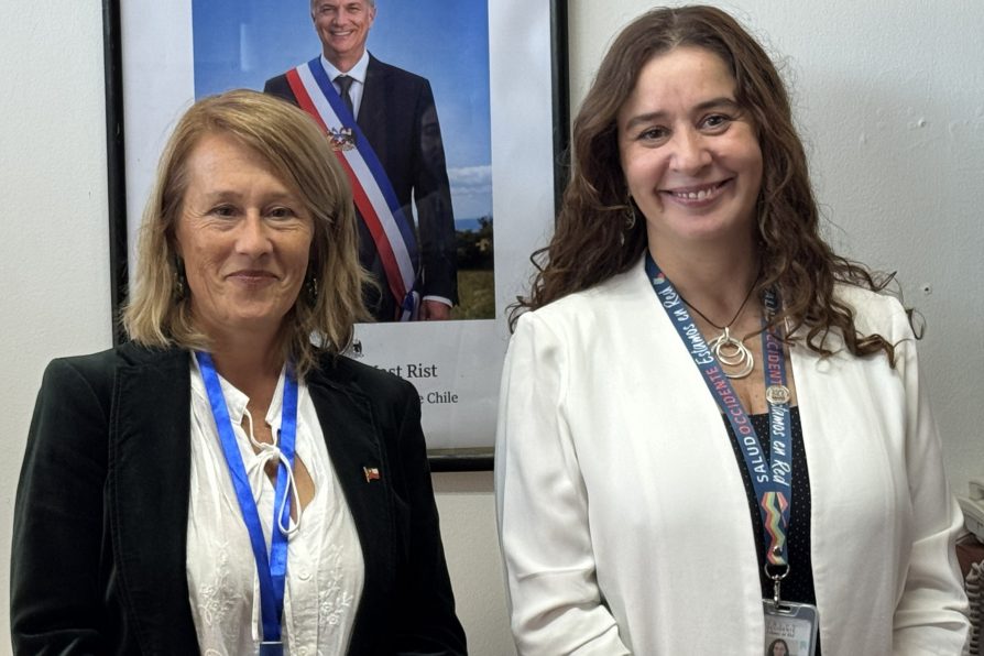 Delegada Provincial Presidencial sostiene importante reunión con la Directora del Servicio de Salud Occidente