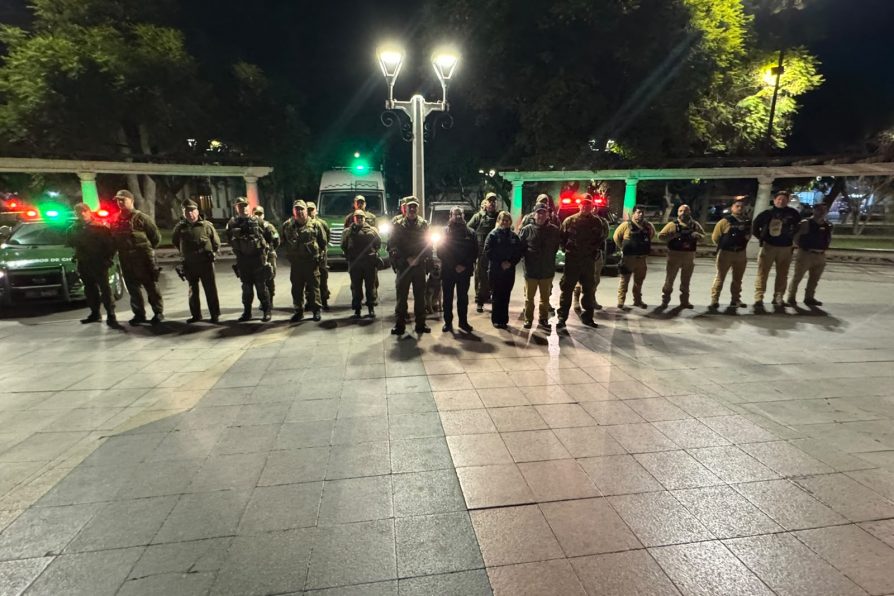 Nueva Ronda Impacto permitió reforzar la seguridad y concretar tres detenciones en la comuna de Talagante